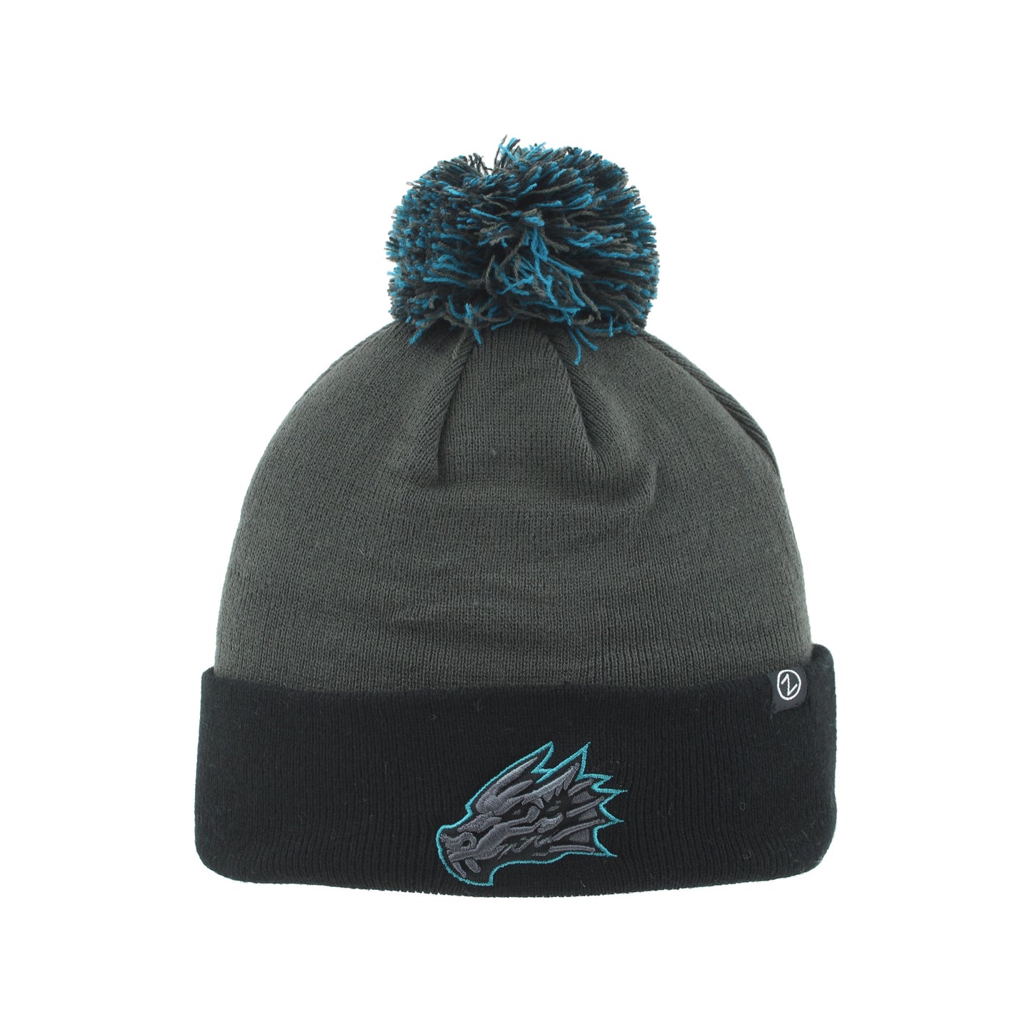 Tahoe Knight Monsters Pom Black Element Beanie