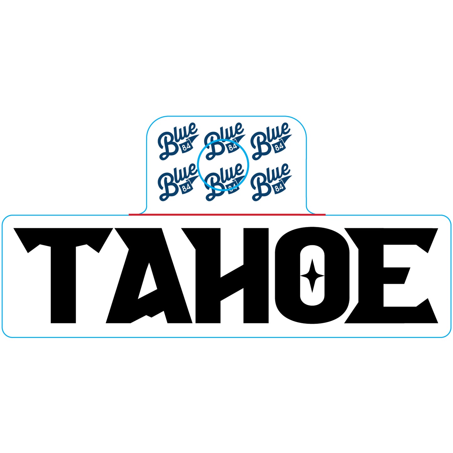 Tahoe Knight Monsters "Tahoe" Sticker