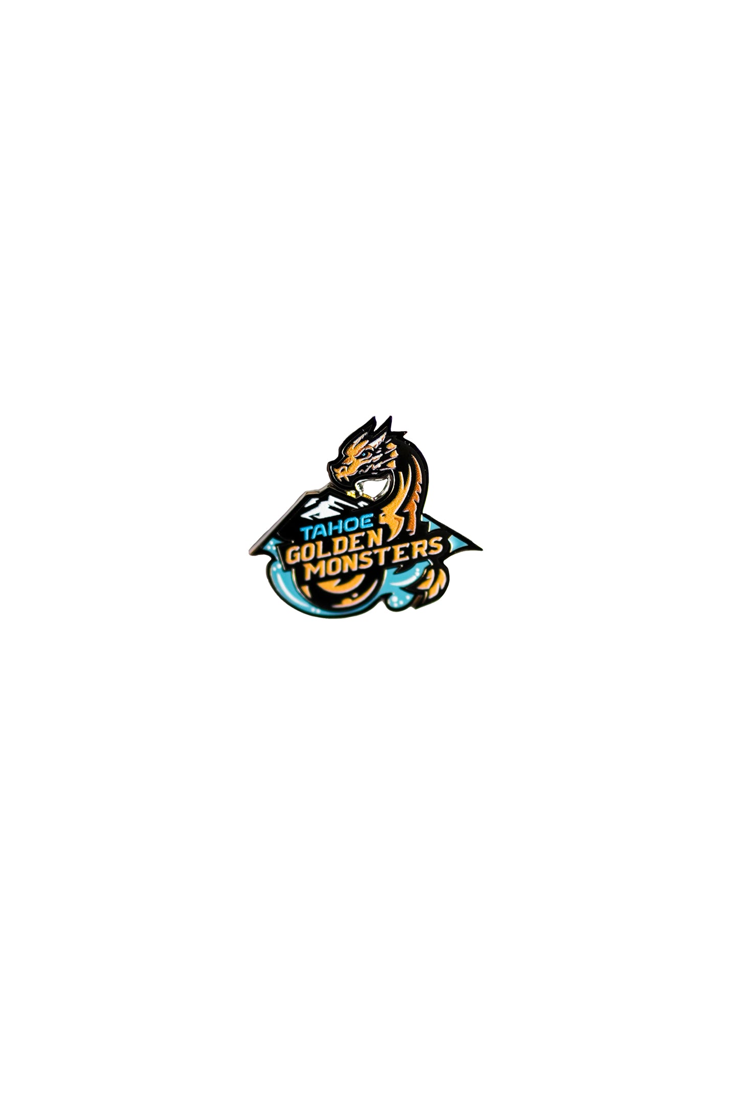 Tahoe Knight Monsters 1.25" Hard Enamel Golden Monsters Lapel Pin