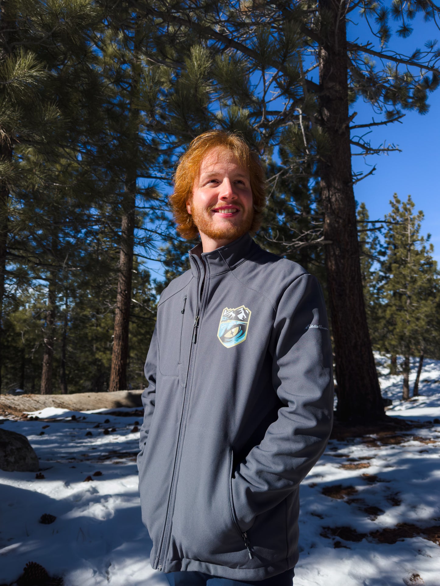 Tahoe Knight Monsters Embroidered Eddie Bauer Softshell Jacket