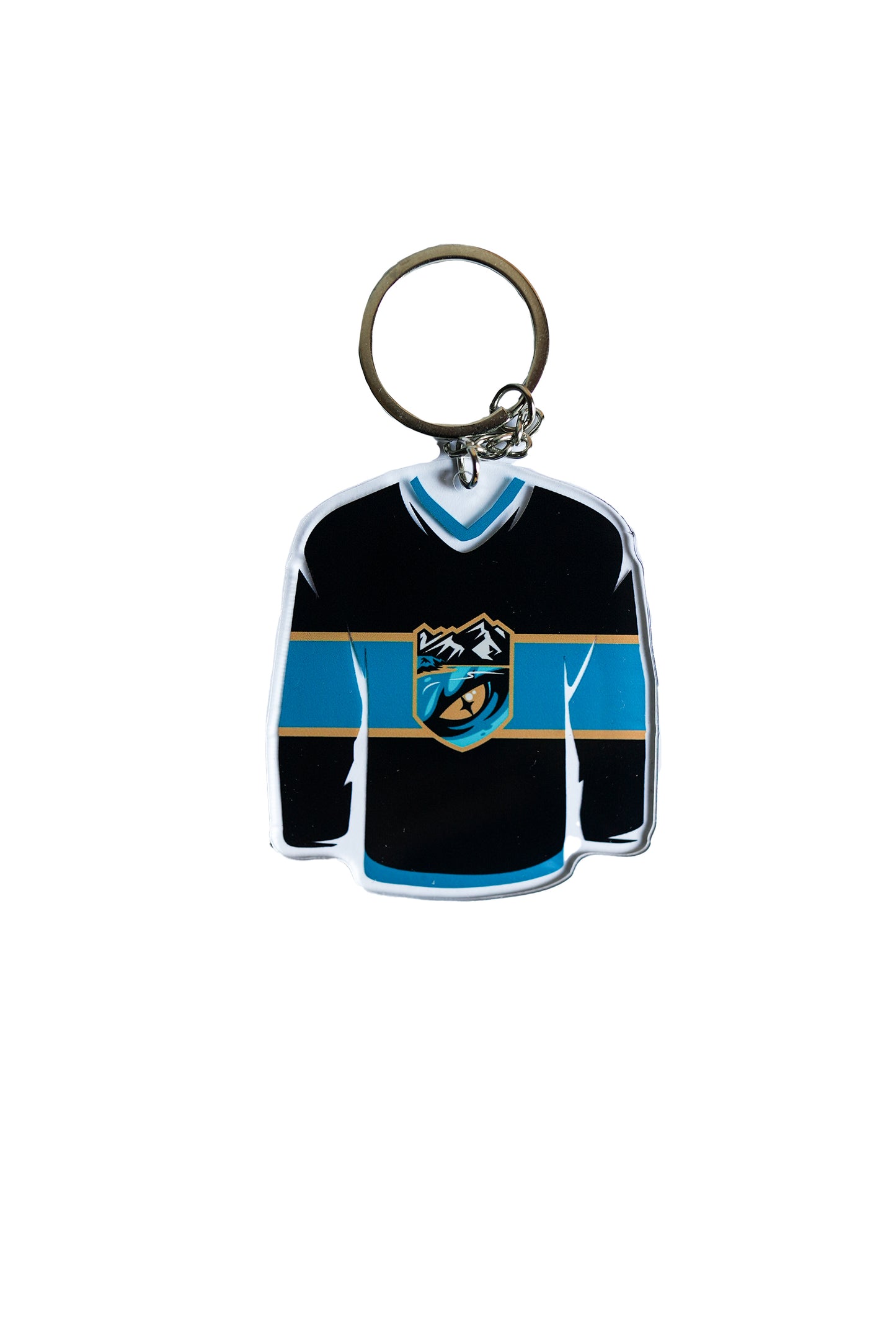 Tahoe Knight Monsters Acrylic Black Jersey Keychain