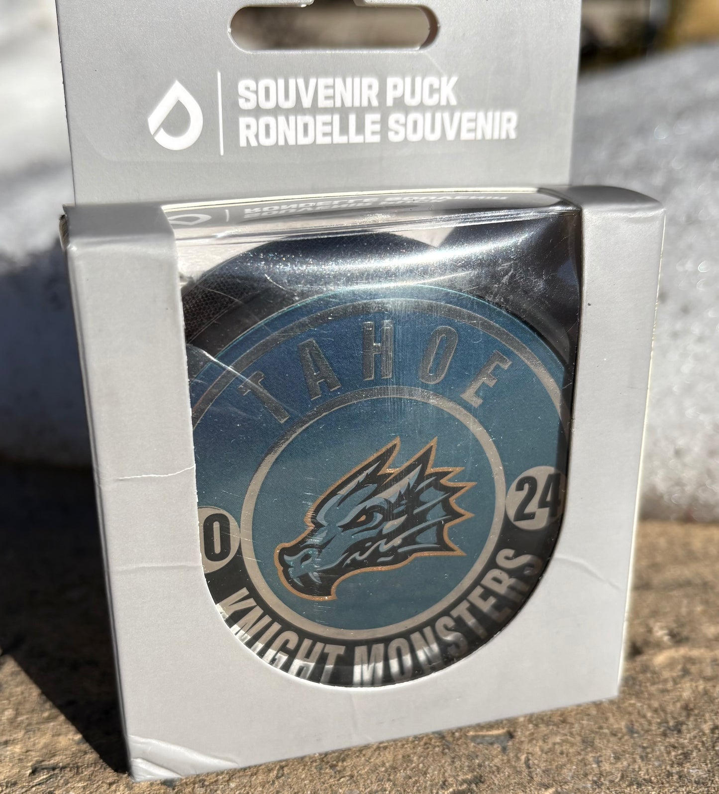 Tahoe Knight Monsters Metallic Insert Puck