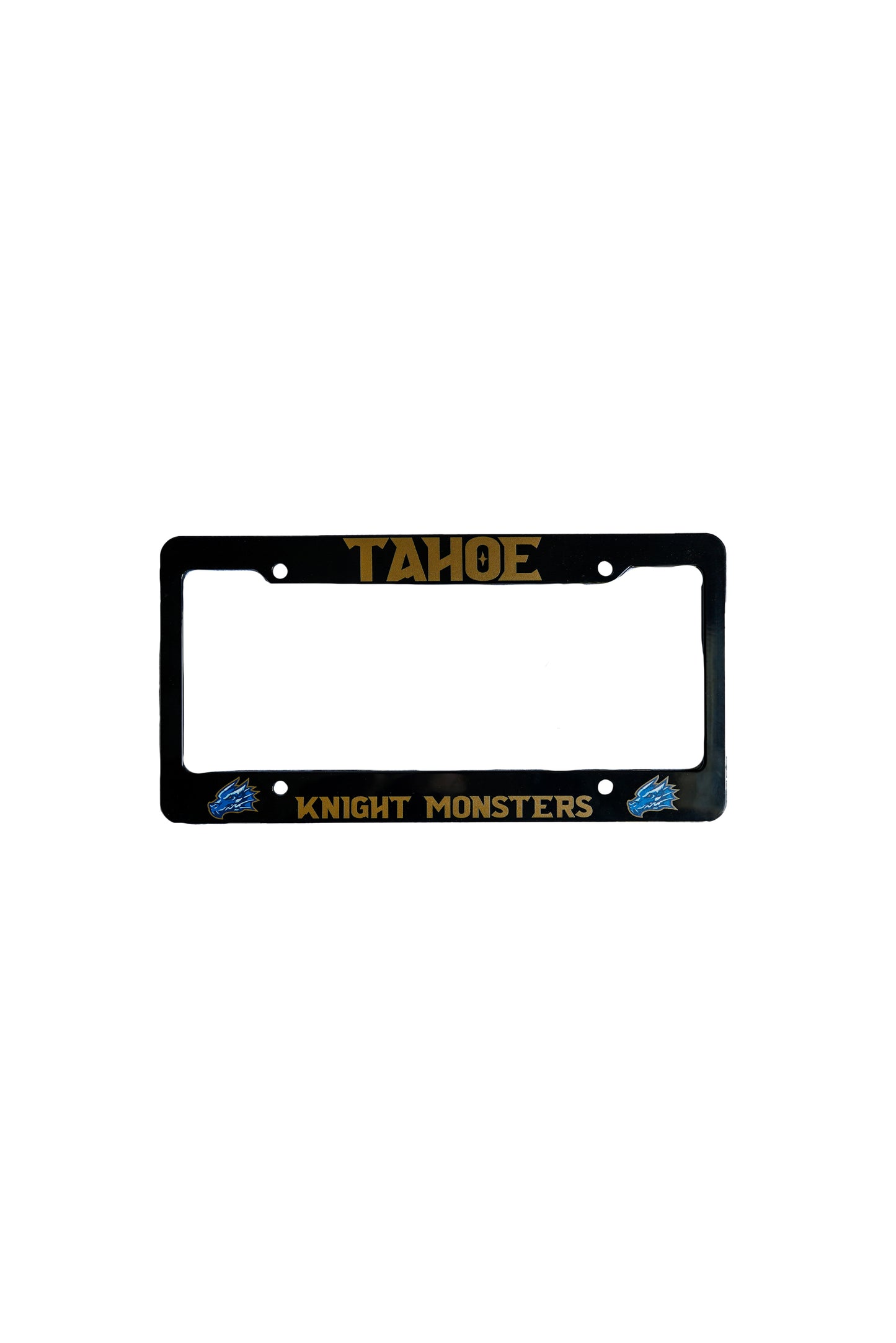 Tahoe Knight Monsters License Plate Frame