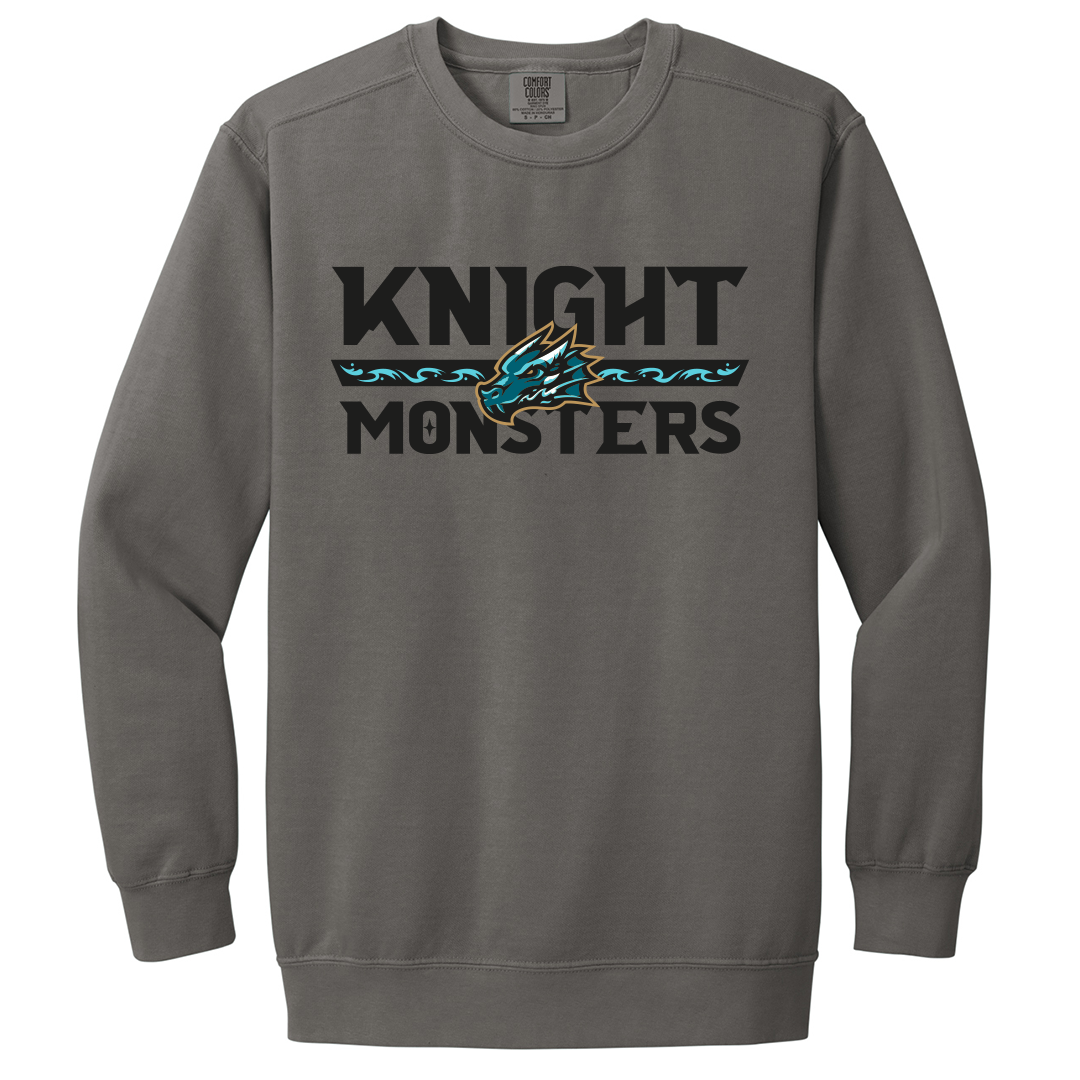 Tahoe Knight Monsters Wave Comfort Colors Crew