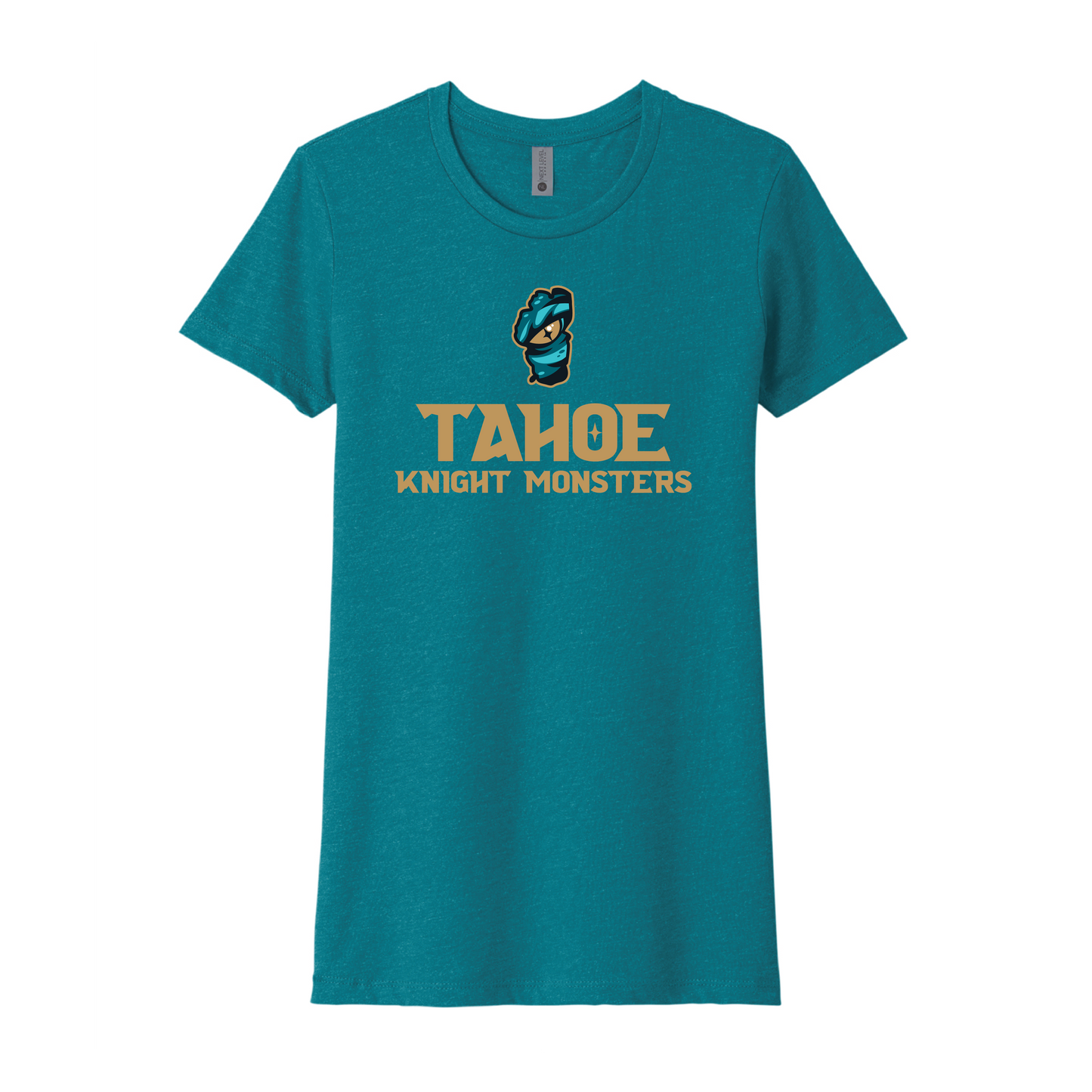 Tahoe Knight Monsters Teal /Silk Women’s CVC T-Shirt