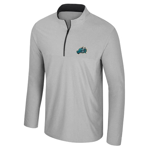 Tahoe Knight Monsters Colosseum Atomic 1/4 Zip Windshirt - Ash Gray