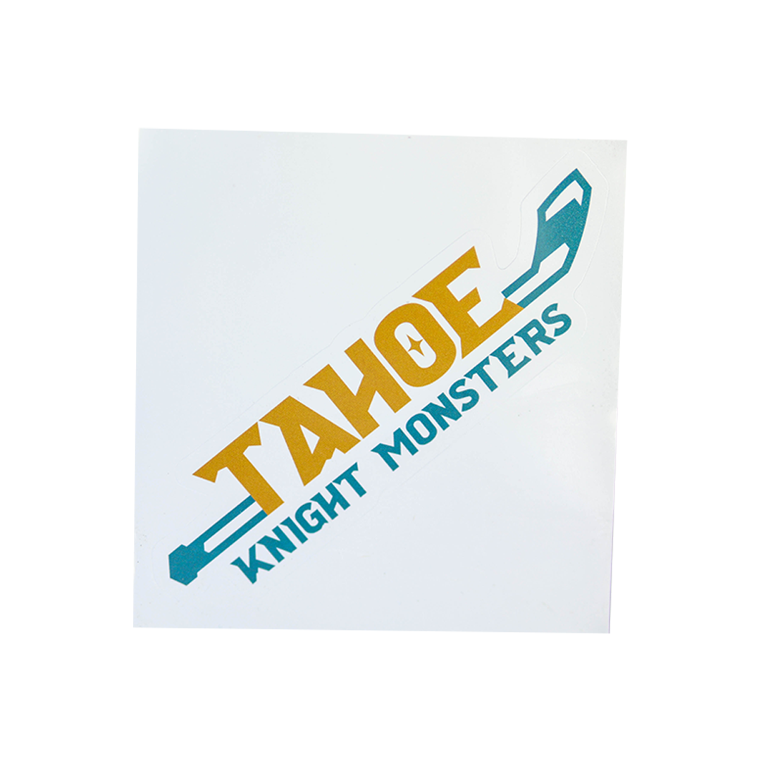 Tahoe Knight Monsters Wordmark Sticker