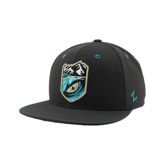 Tahoe Knight Monsters Z430 Char Gray/Black Pixel Hat