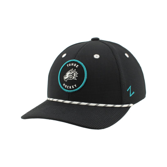 Tahoe Knight Monsters Rewind Black/ White Back 9 Hat
