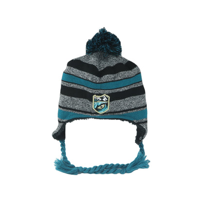 Tahoe Knight Monsters Juke Black/Teal/White Beanie