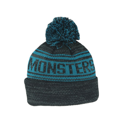 Tahoe Knight Monsters Snag Marled Black/Teal Beanie