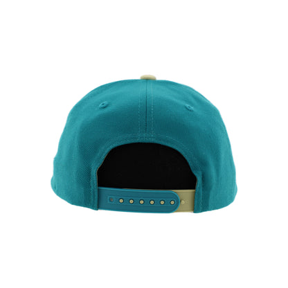 Tahoe Knight Monsters Zephyr Competitor Teal/Gold Overarch Adjustable Hat