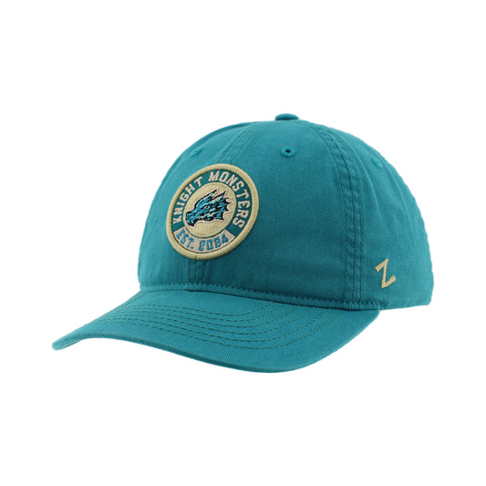 Tahoe Knight Monsters Zephyr Masters Teal Annular Adjustable Hat