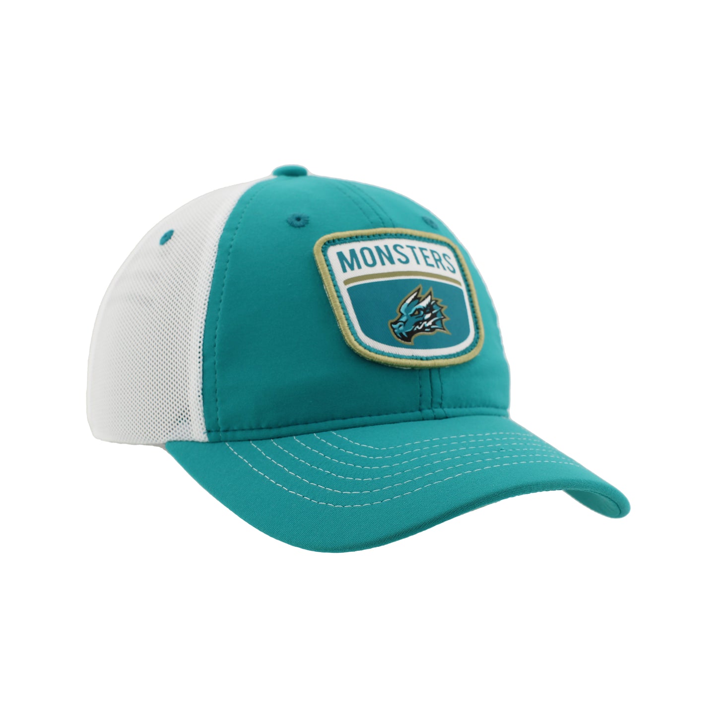 Tahoe Knight Monsters Zephyr Fusion Teal/White Mesh Adjustable Hat