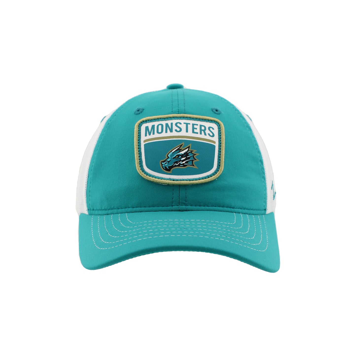 Tahoe Knight Monsters Zephyr Fusion Teal/White Mesh Adjustable Hat