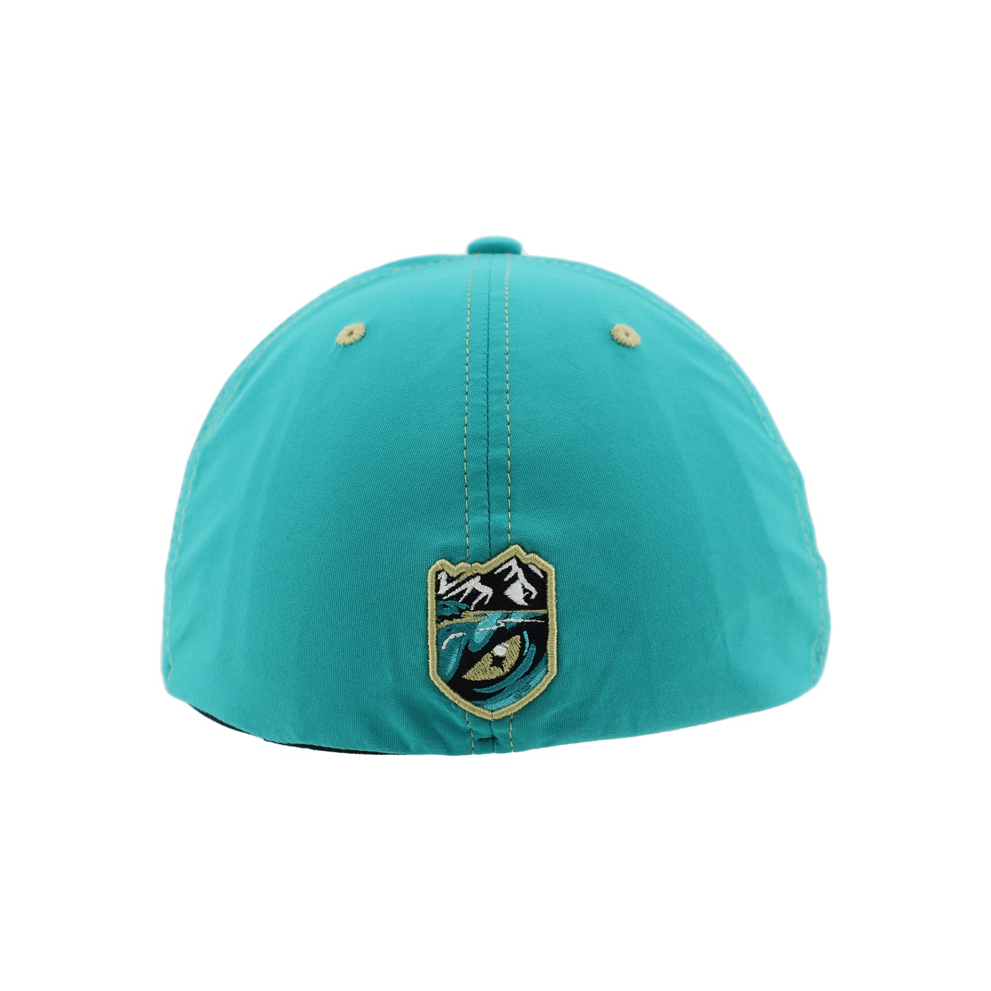 Tahoe Knight Monsters Zephyr Hype 2 Teal/Gold Trim Stretch Fit Hat