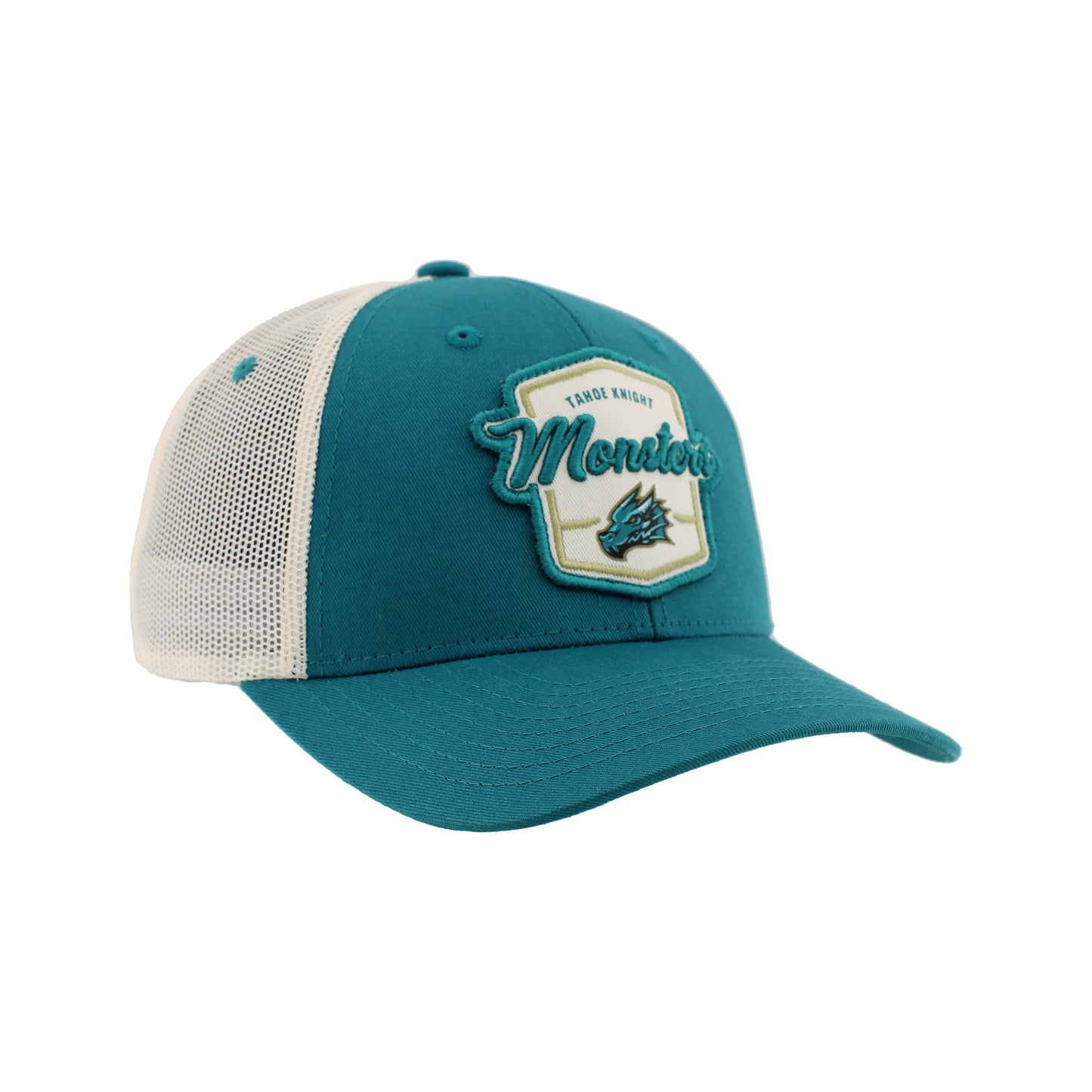 Tahoe Knight Monsters Teal/White Big Rig Dragoon Trucker Hat