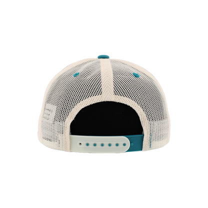 Tahoe Knight Monsters Teal/White Big Rig Dragoon Trucker Hat