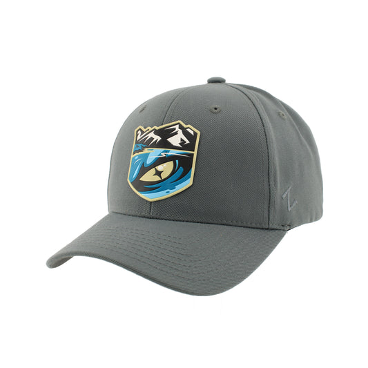 Grey Alternate Logo Snapback Hat