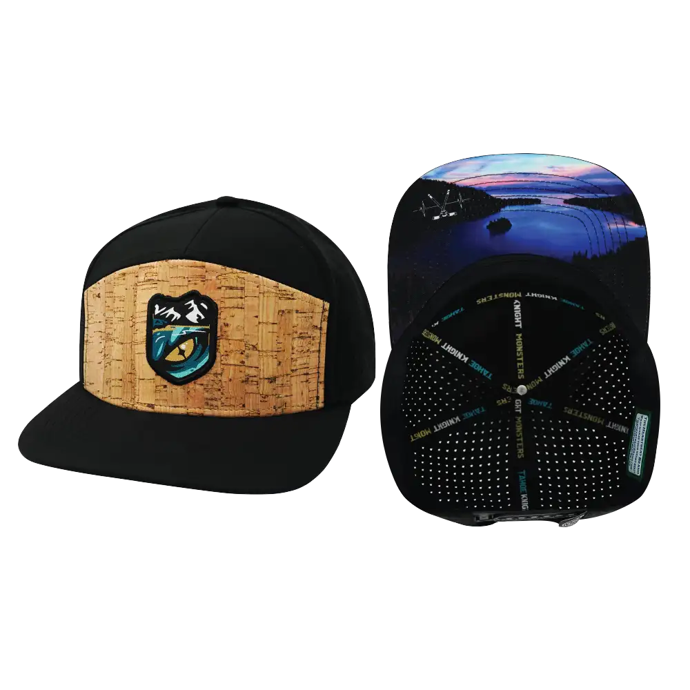 Tahoe Knight Monsters The Heartbeat Brand Cork/Blk/Blk Shield Hat