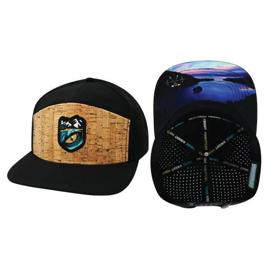 Tahoe Knight Monsters The Heartbeat Brand Cork/Blk/Blk Shield Hat