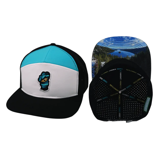 Tahoe Knight Monsters The Heartbeat Brand Teal/Wht/Blk Scene Combo Hat