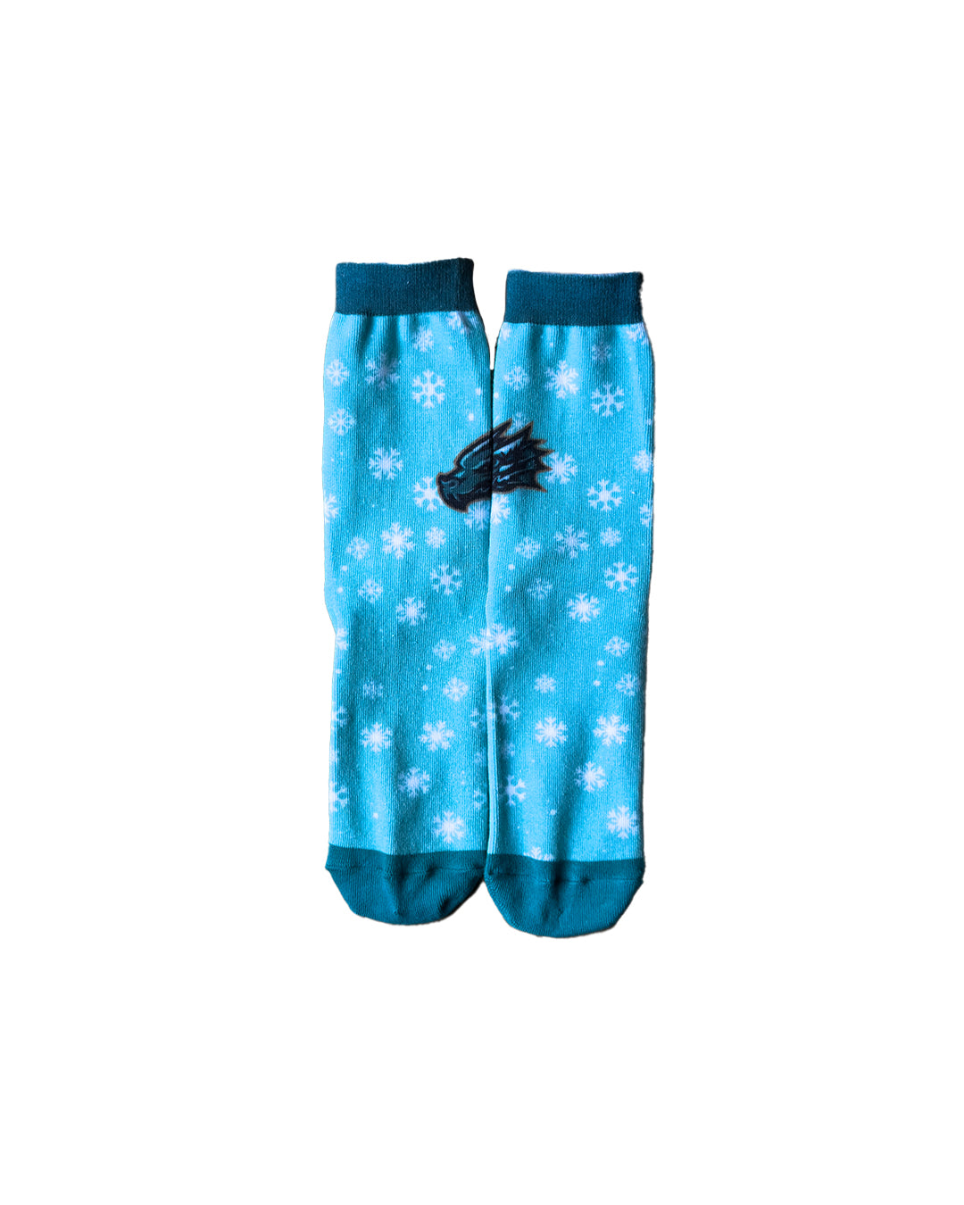 Tahoe Knight Monsters Holiday Snowflake Design Socks