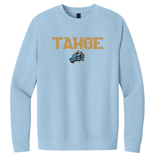 TKM Head Logo District V.I.T. Fleece Crew - Ice Blue