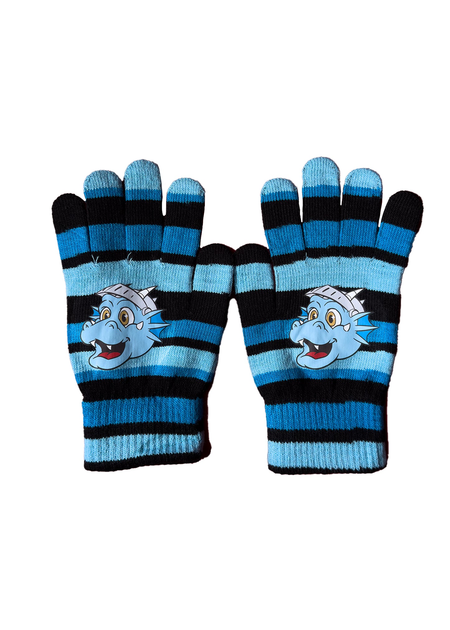 Tahoe Knight Monsters Striped Mascot Gloves