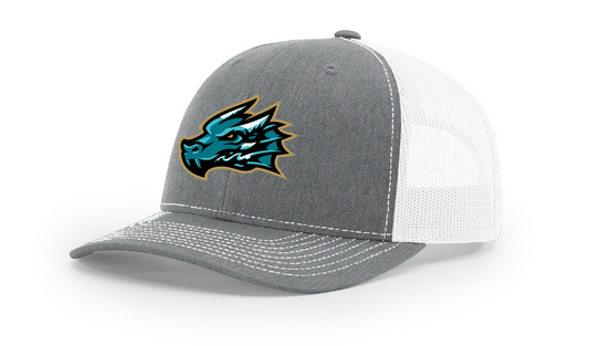 Grey Head Logo Snapback Hat