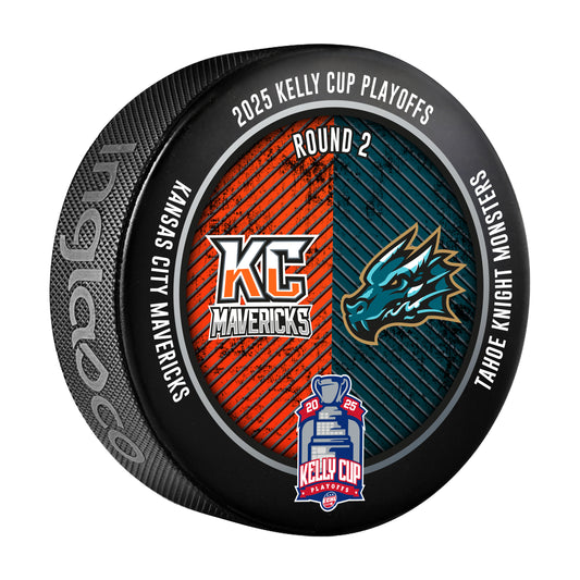 Tahoe Knight Monsters Division Finals Playoff Dueling Puck