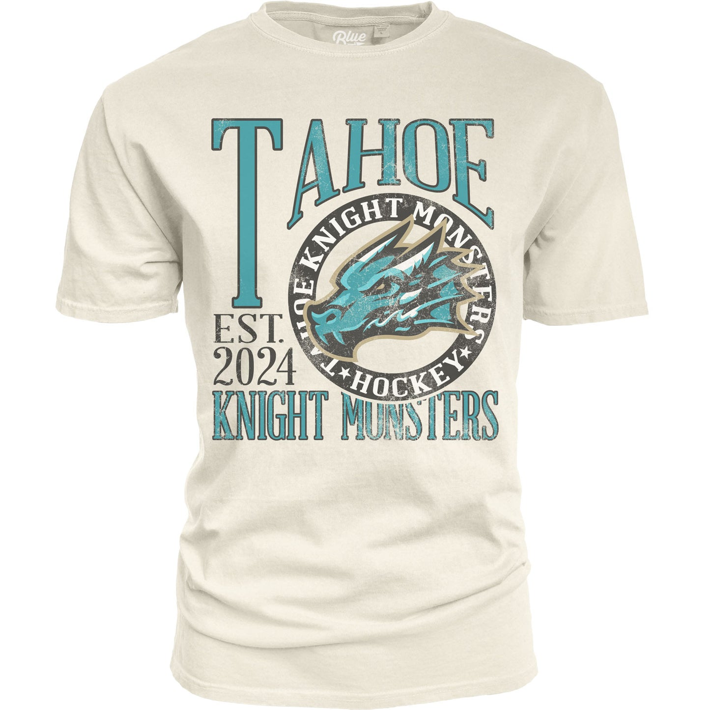 Tahoe Knight Monsters Ivory 90's Shortsleeve Tee