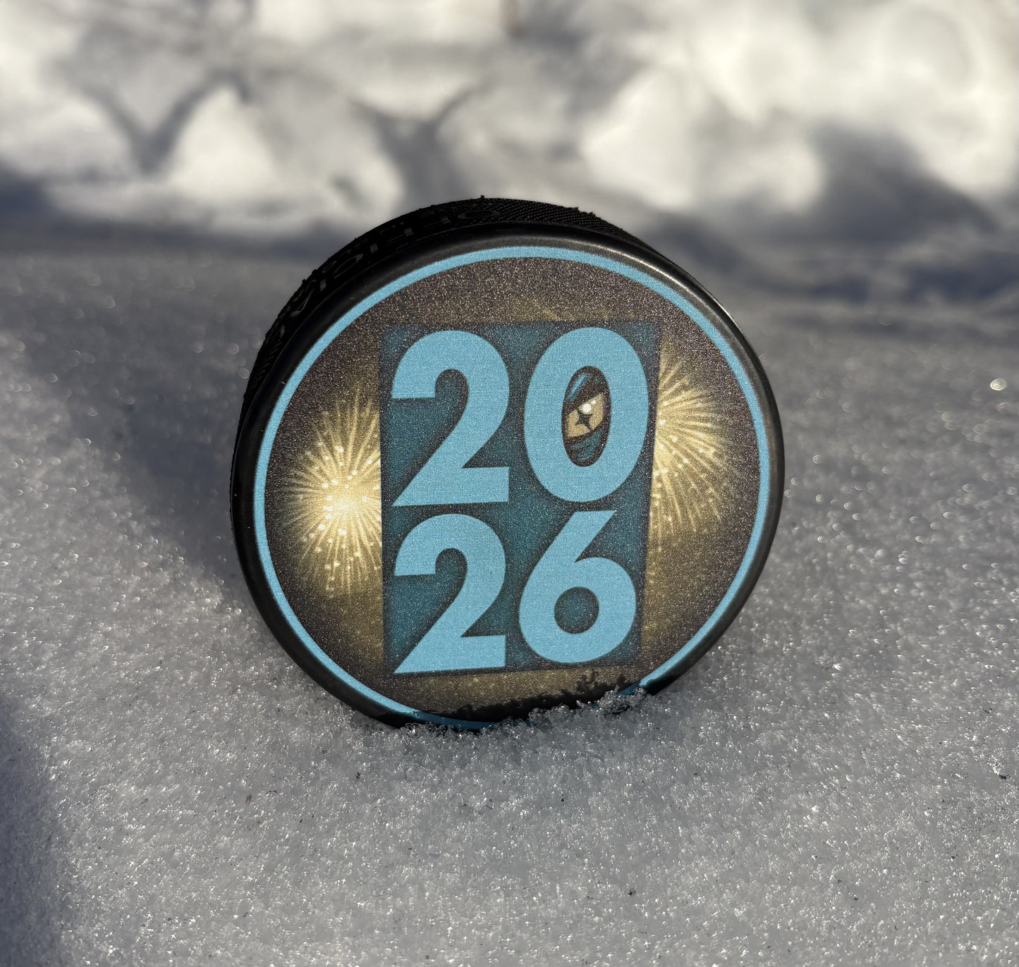 Tahoe Knight Monsters New Years Eve Puck