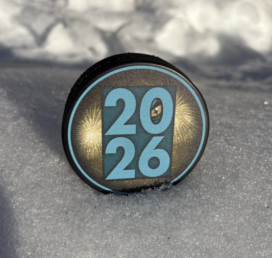 Tahoe Knight Monsters New Years Eve Puck