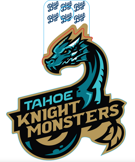 Knight Monsters Primary Logo Sticker