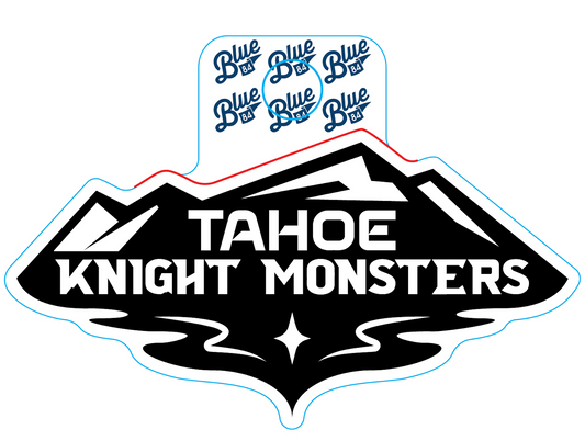 Tahoe Knight Monsters One Color Sticker