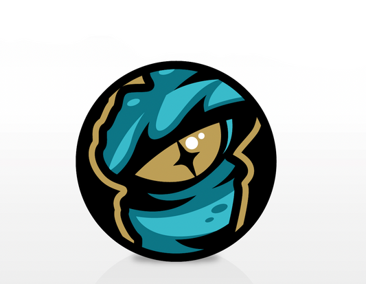 Eye Logo Hockey Puck
