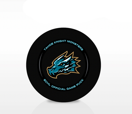 Official Game Puck with Cube