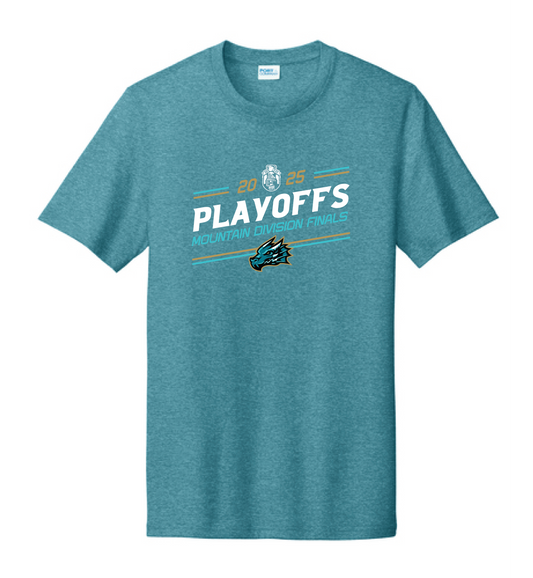 Tahoe Knight Monsters 2025 Divisional Finals Teal Tee