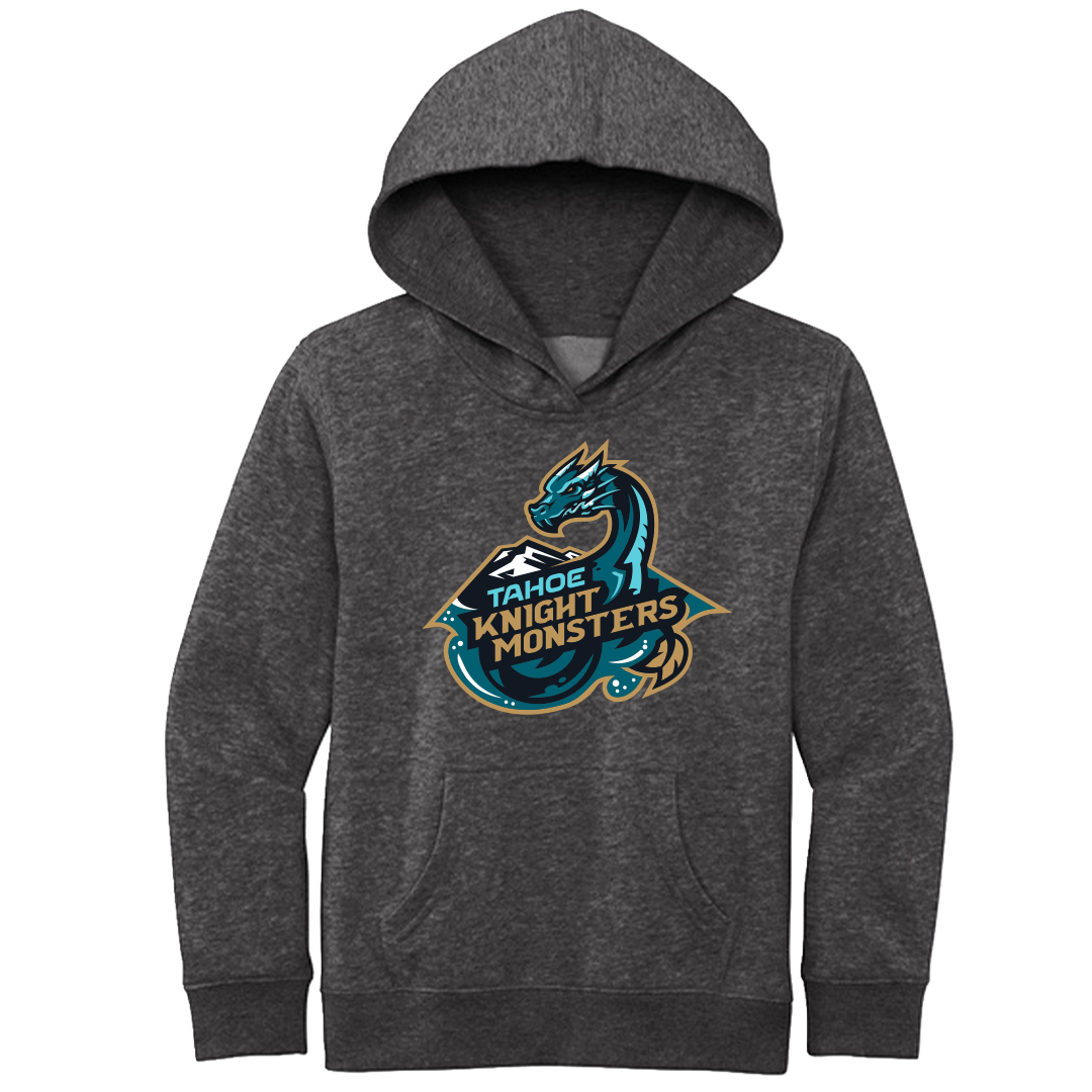 Knight Monsters Youth Charcoal Primary Hoodie