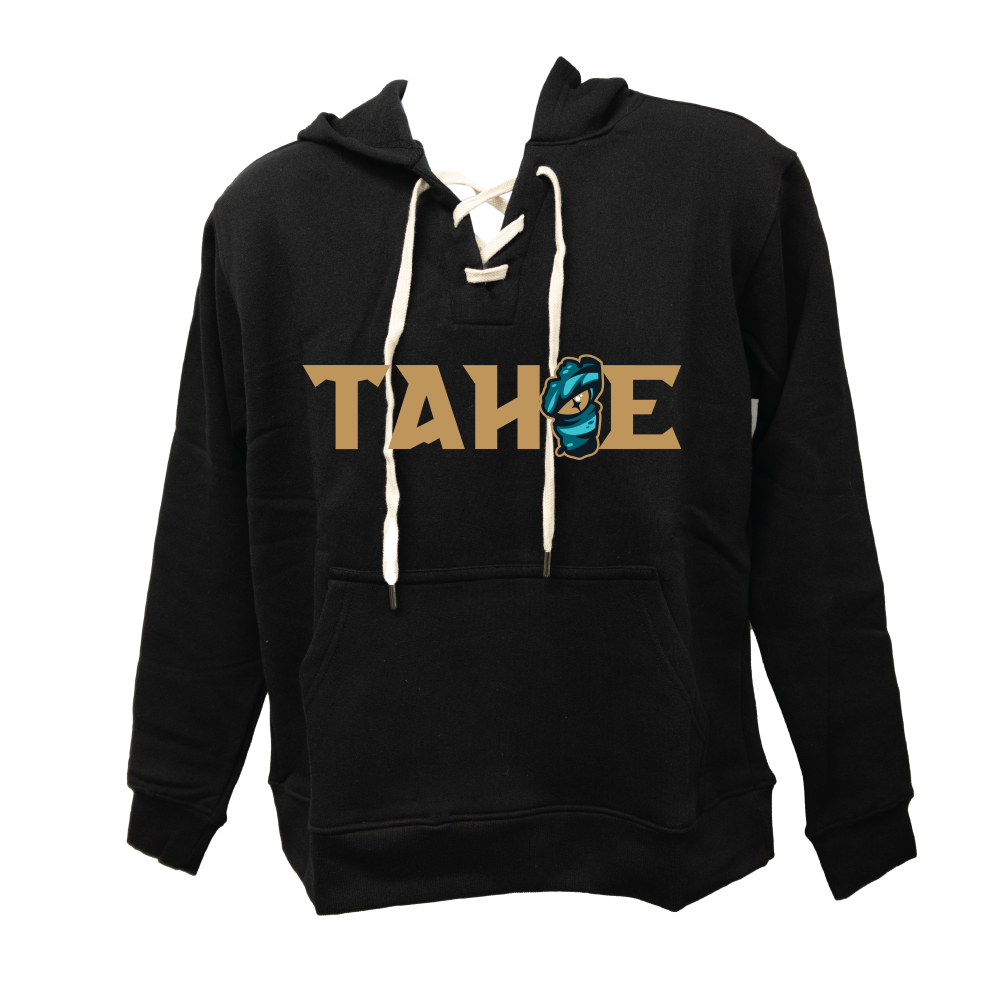 Tahoe Knight Monsters Black Laceup Hoodie