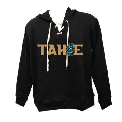 Tahoe Knight Monsters Black Laceup Hoodie