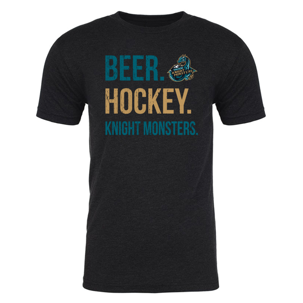 Tahoe Knight Monsters Beer Hockey Tee