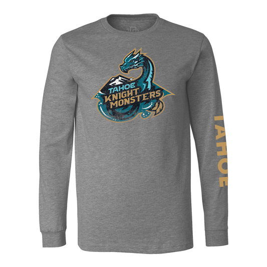 Tahoe Knight Monsters Grey Trophy Longsleeve Tee