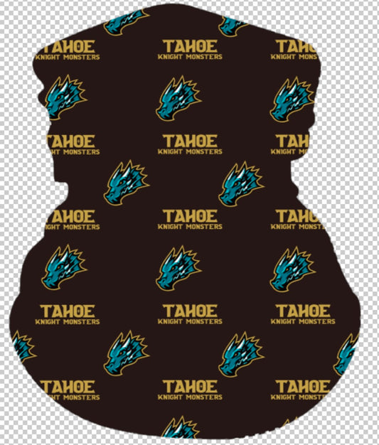 Tahoe Knight Monsters Black Neck Gaiter