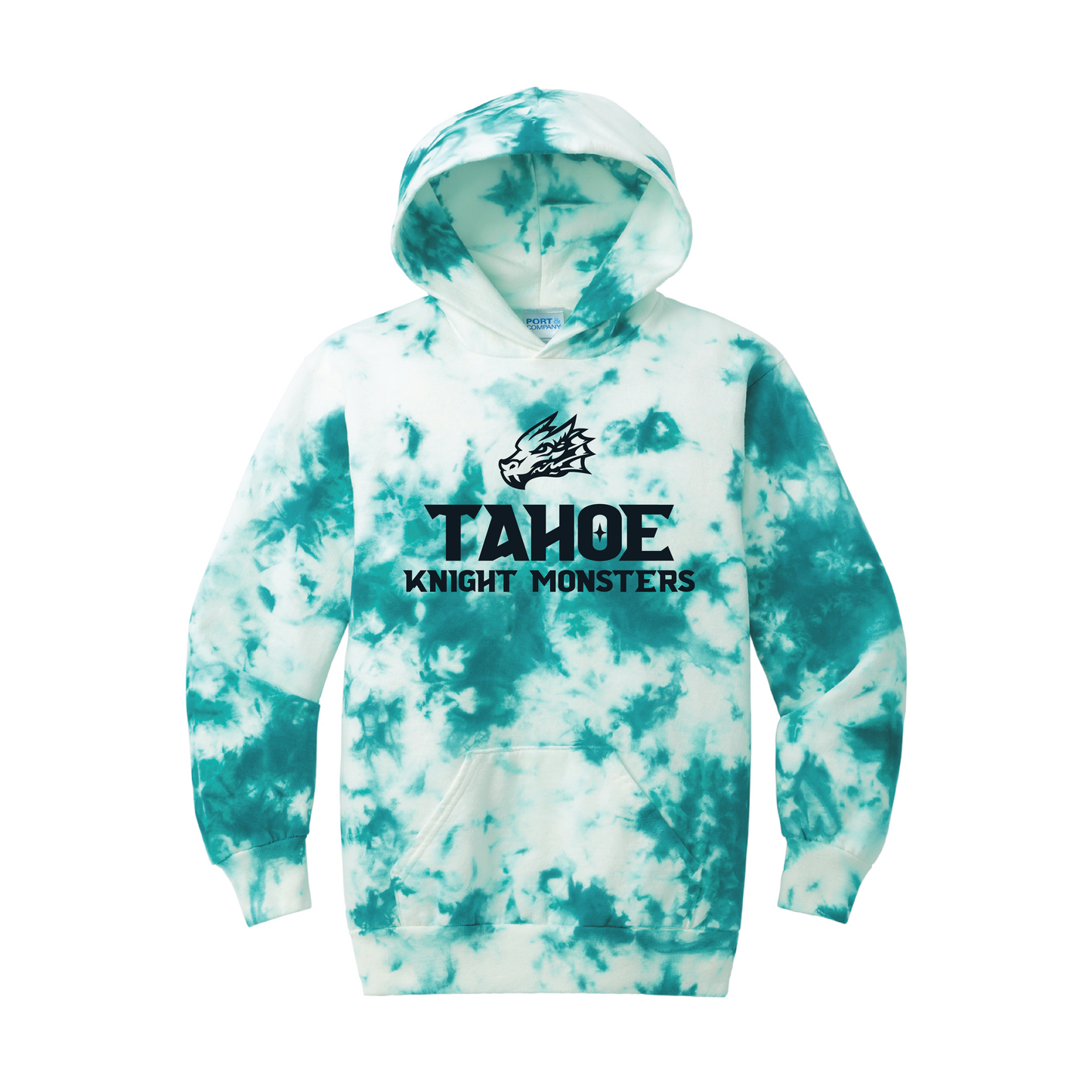 Tahoe Knight Monsters Youth Crystal Tie-Dye Pullover Hoodie