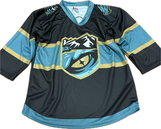 Tahoe Knight Monsters Toddler Black Jersey