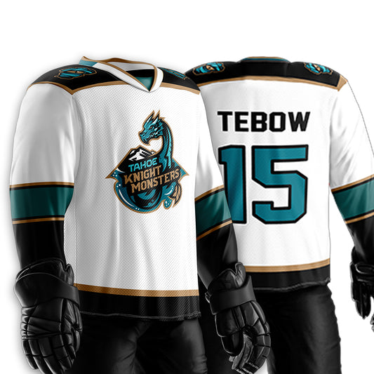 Limited Edition Tahoe Knight Monsters Tim Tebow #15 Autographed Jersey