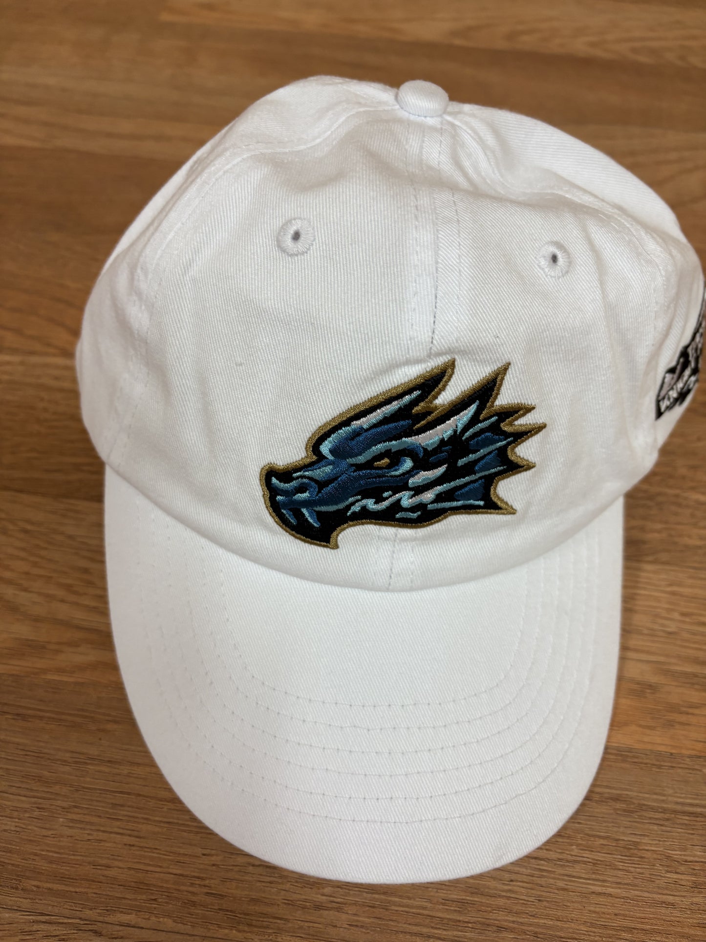 Knight Monsters Relaxed Fit White Monsters/Mountain Logo Hat