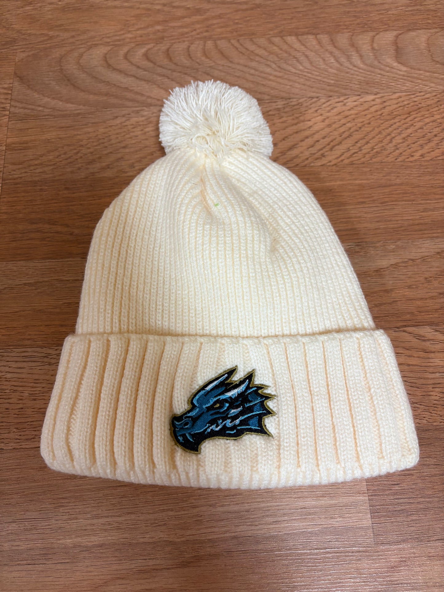 Knight Monsters Cream Secondary Text Beanie
